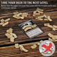 CZYY Wooden MTG Counter Set, 194 Laser-Cut Ability & Buff Tokens