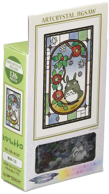 Ensky My Neighbor Totoro - Blooming Camellia Art Crystal Jigsaw Puzzle (126 Piece)