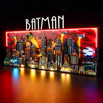 YEABRICKS LED Light for 76271 DC Batman: The Animated Series Gotham City Building Blocks Model (Building Set NOT Included)