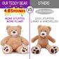 IKASA Giant Teddy Bear Plush Toy Stuffed Animals (Brown, 39 inches)