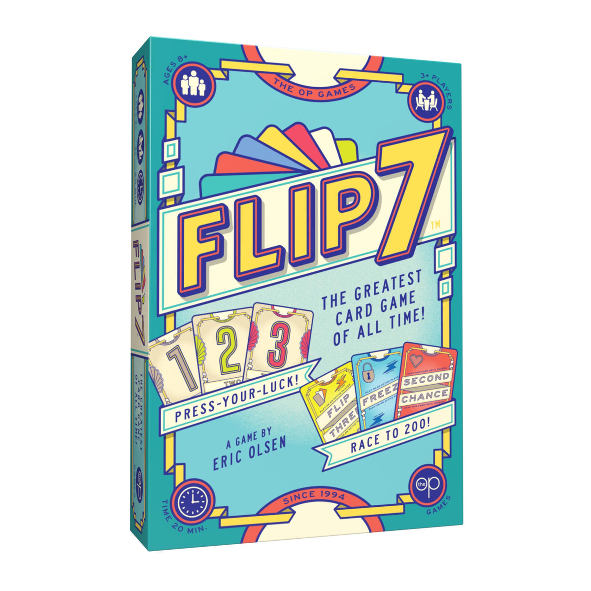 Flip 7, The Ultimate Blend of Press Your Luck and Strategy, Fast-Paced Addictive Card Game, Quick to Learn and Easy to Teach, Perfect for Game Nights