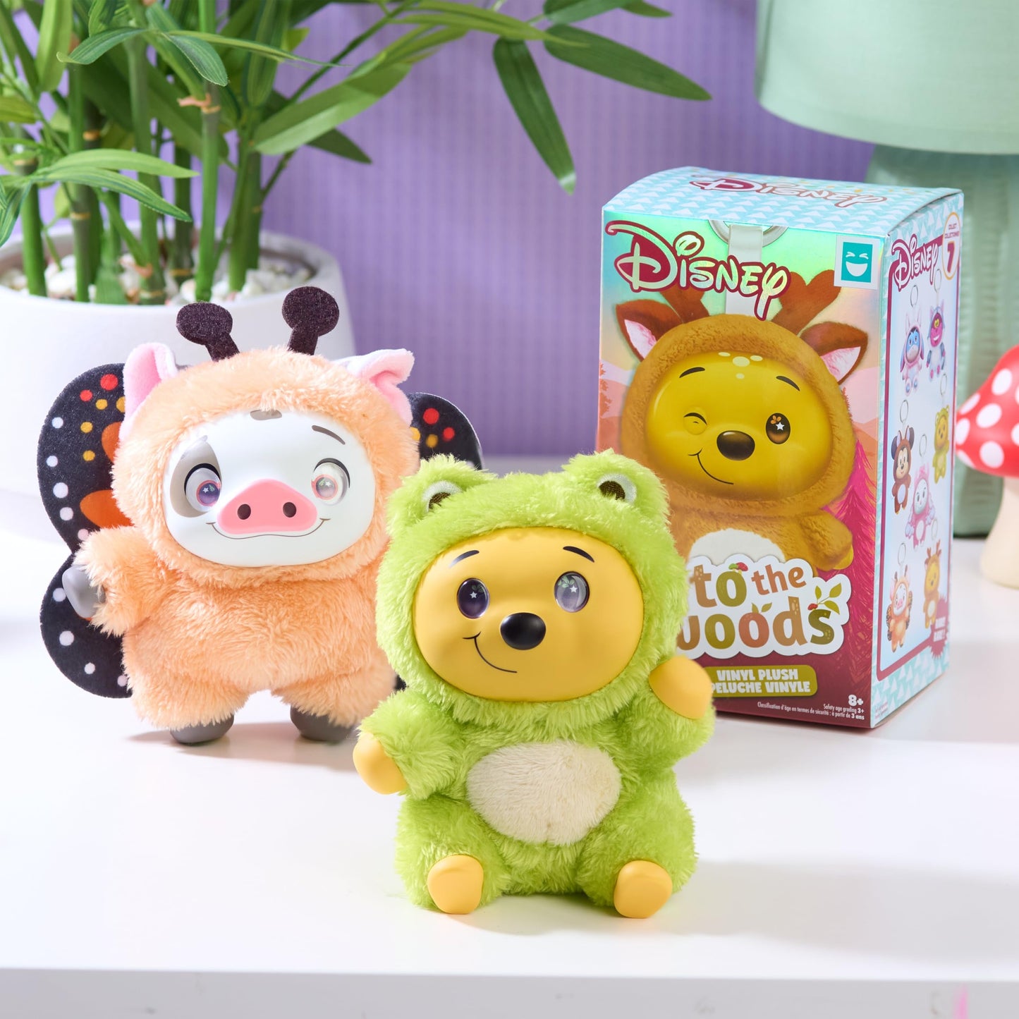 HAPPY HAUL Disney Into the Woods Vinyl Plush Clip-on Surprise Toy