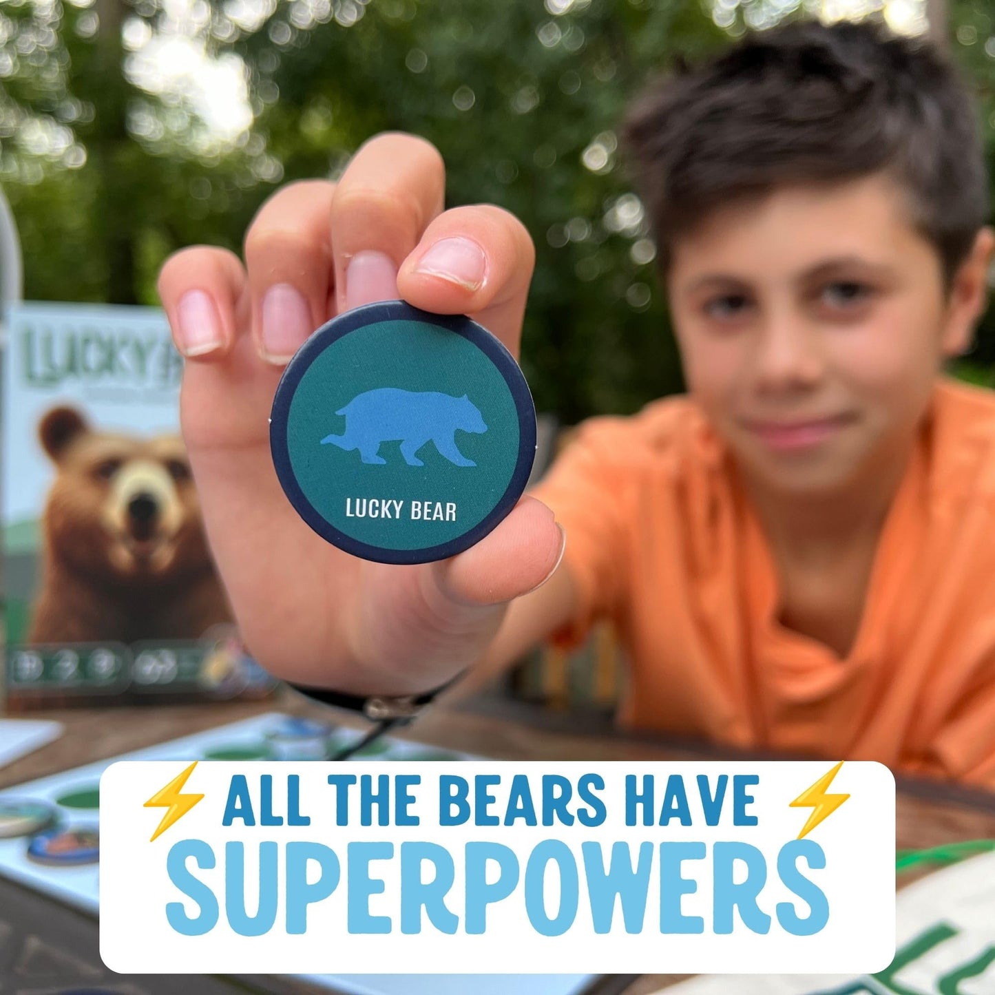 Lucky Bears National Parks Board Game | Collectible Token Set with All 63 Parks | Family Board Game for Kids and Adults | Great National Parks Gift