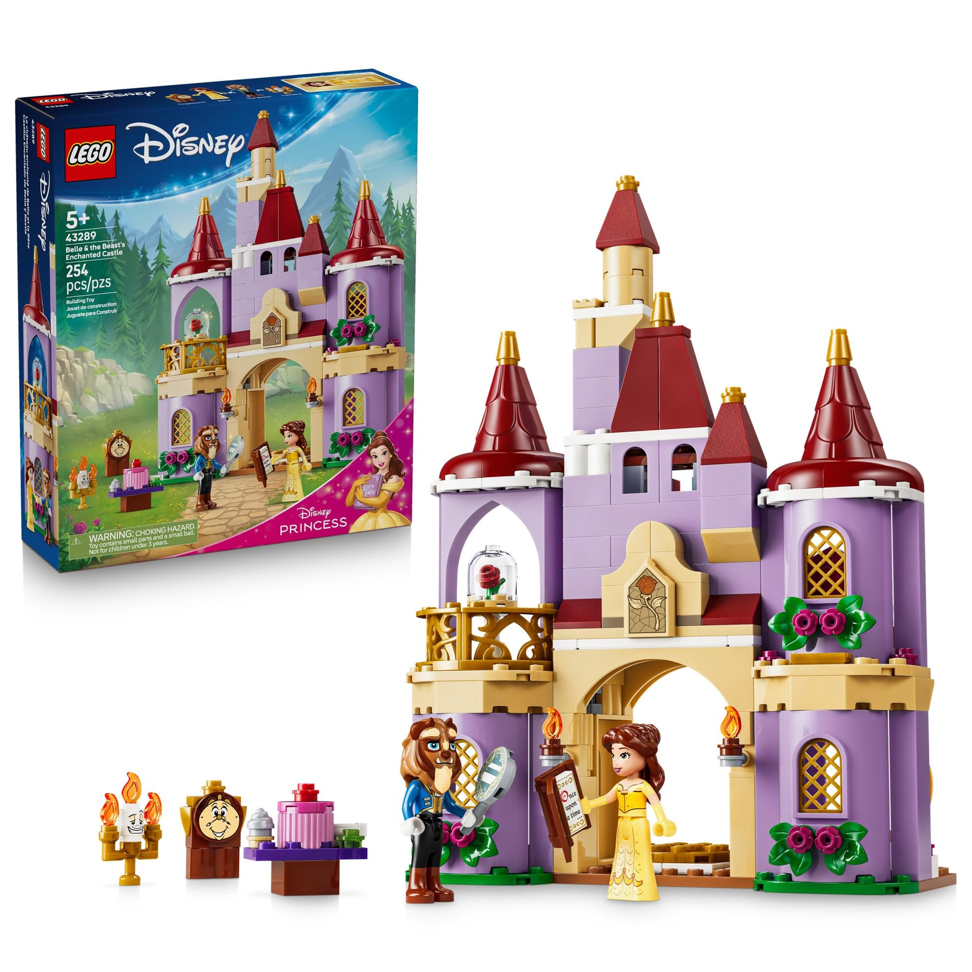 LEGO Disney Princess Belle & the Beast's Enchanted Castle 43289