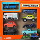 Matchbox 1:64 Scale Die-Cast Toy Cars or Trucks, Set of 8, Themed Multipack of 8 Vehicles Including 1 Exclusive (Styles May Vary)