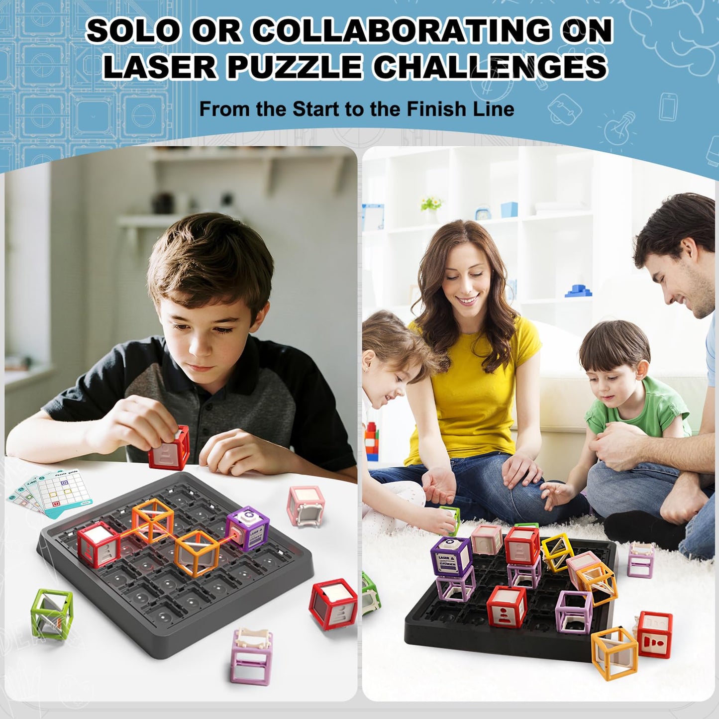 Innovakids Laser Maze STEM Educational Toys for Age 8-13 Kids