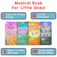 LEARNING BUGS Numbers, Colors & Shapes - 28 Favorite Counting Nursery Rhymes, Musical Books for Toddlers, 28-Button Music Book, Musical Toys