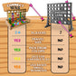 Connect War - 4 in a Row Table Top Game for 2-6 Players, Handcrafted Wooden Games for Family and Group Play, Four in a Row Wood Game