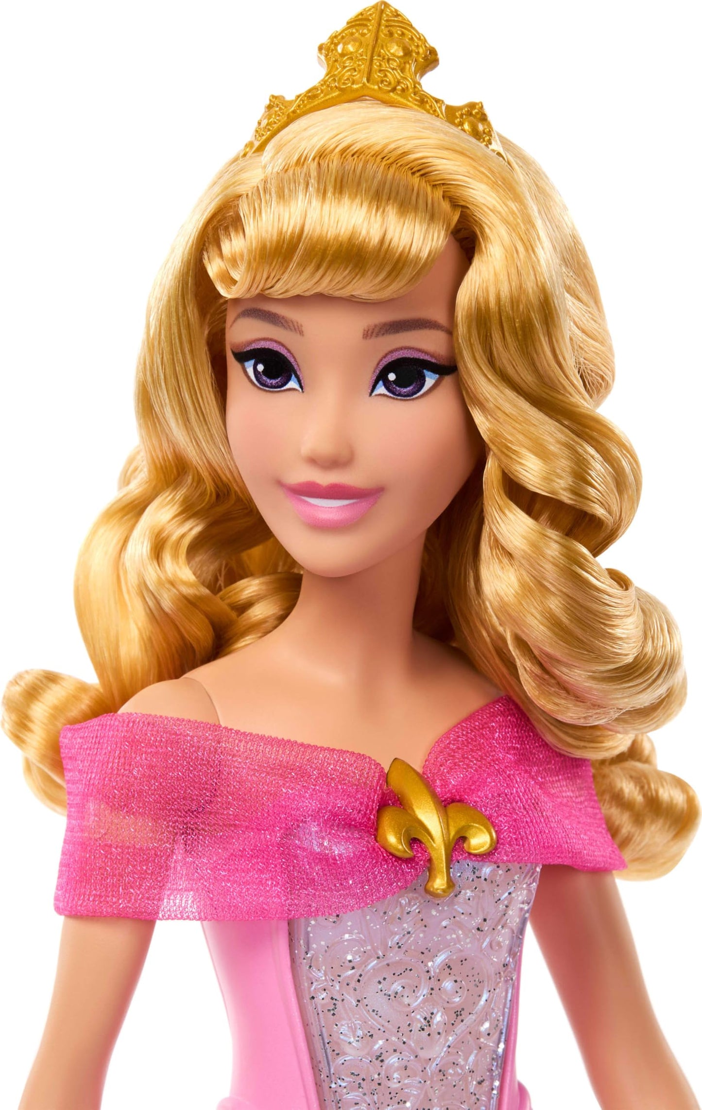 Mattel Disney Frozen Anna Ice Skating Fashion Doll & Accessories with 8 Surprises, Including Snowflake Gem Box, Ring for Child & Play Pieces