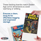 BCW Golden Age Comic Backing Boards - 100 Pack | Certified Acid-Free Comic Book Storage | 7 1/2 x 10 1/2 Inch Dimensions | Archival-Quality Boards