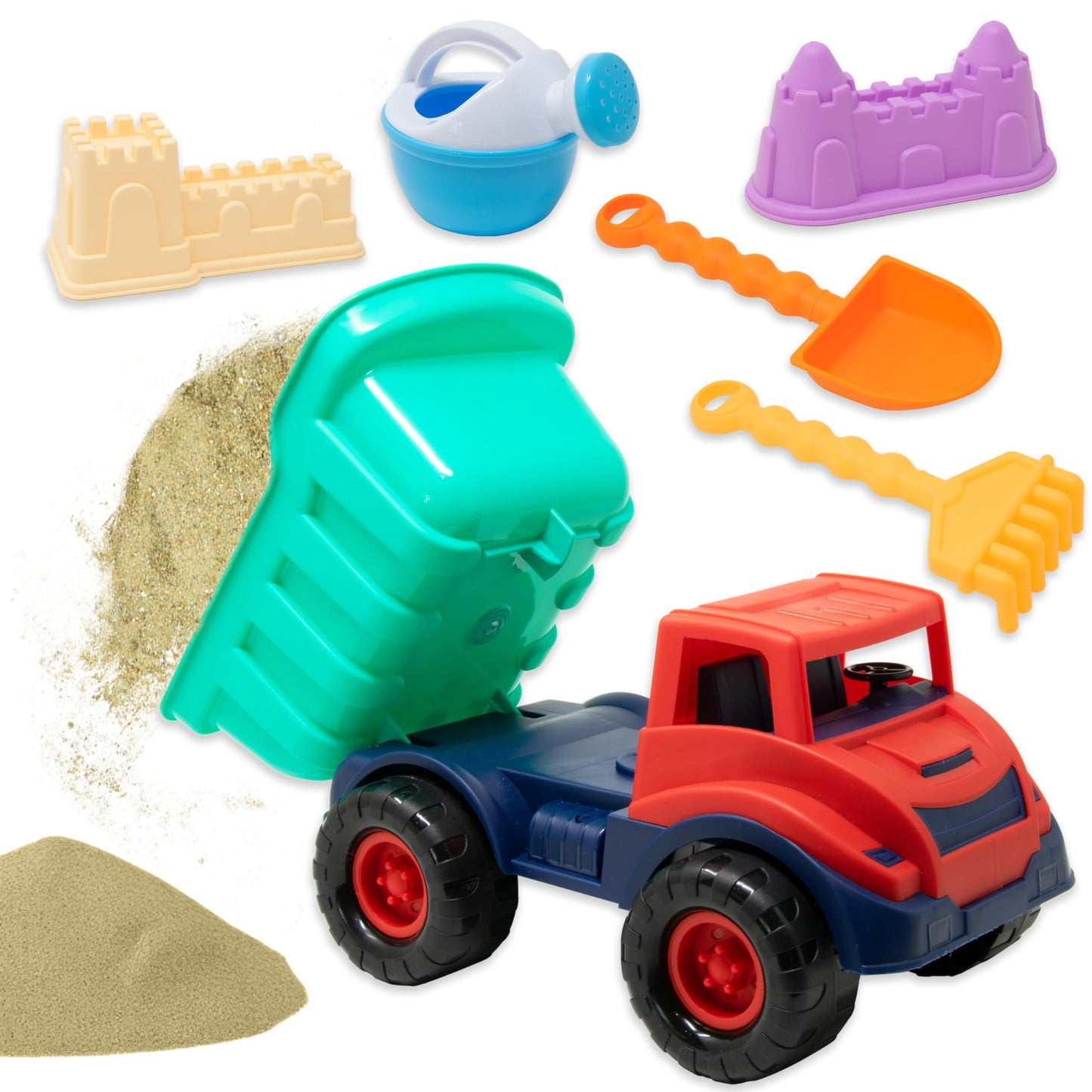 Beach Toys Sand Toys for Kids Beach Dump Truck Set