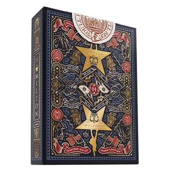 Hamilton Playing Cards by theory11 | 10th Anniversary Collector's Edition | Officially Licensed Broadway Musical | Custom Illustrated Deck | Gold Foil