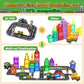 Magnetic Tiles Road Expansion Set for 3+ Year Old Boys & Girls
