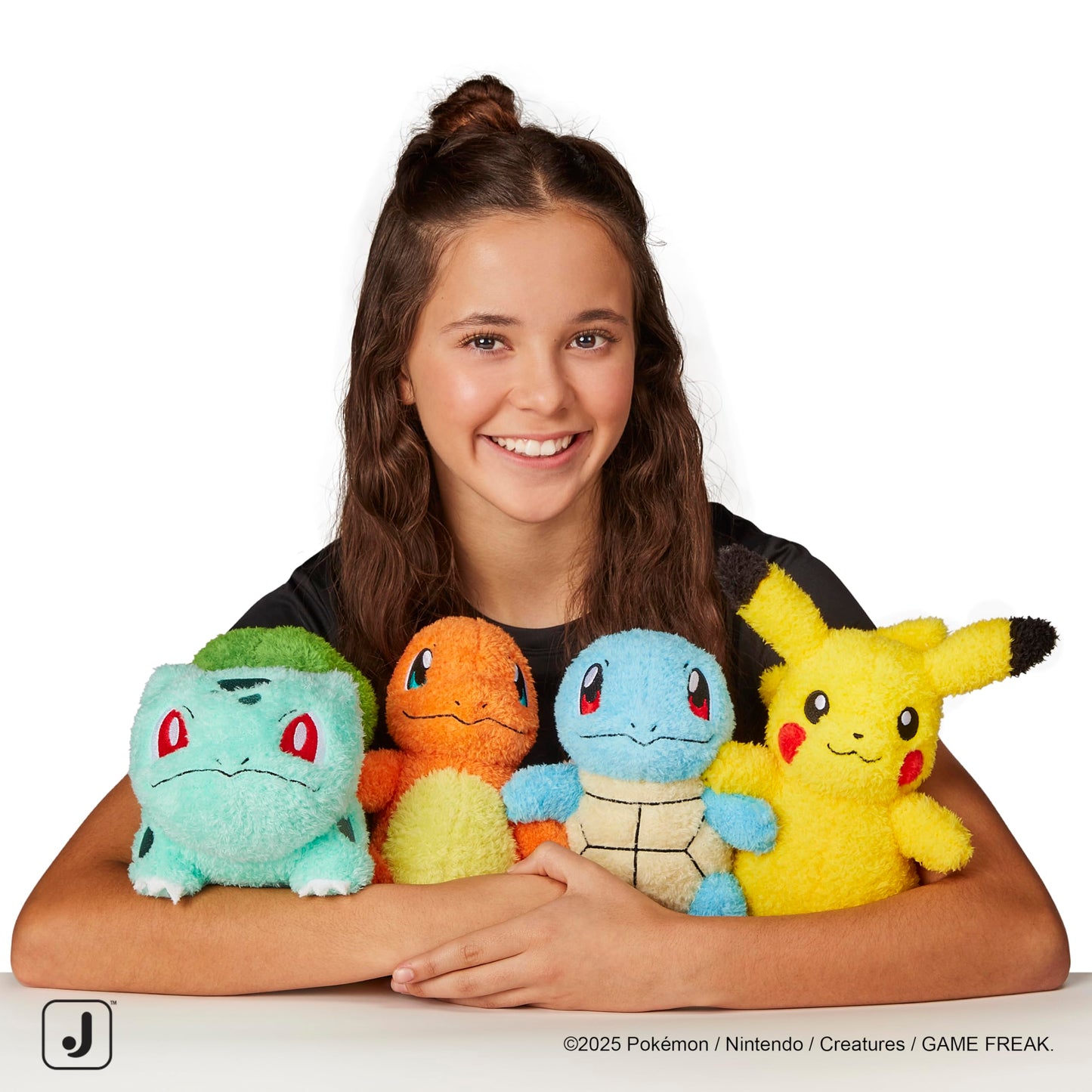 Pokemon Cuddly Bulbasaur Plush - 8-Inch Soft Shaggy Plush with Authentic Details