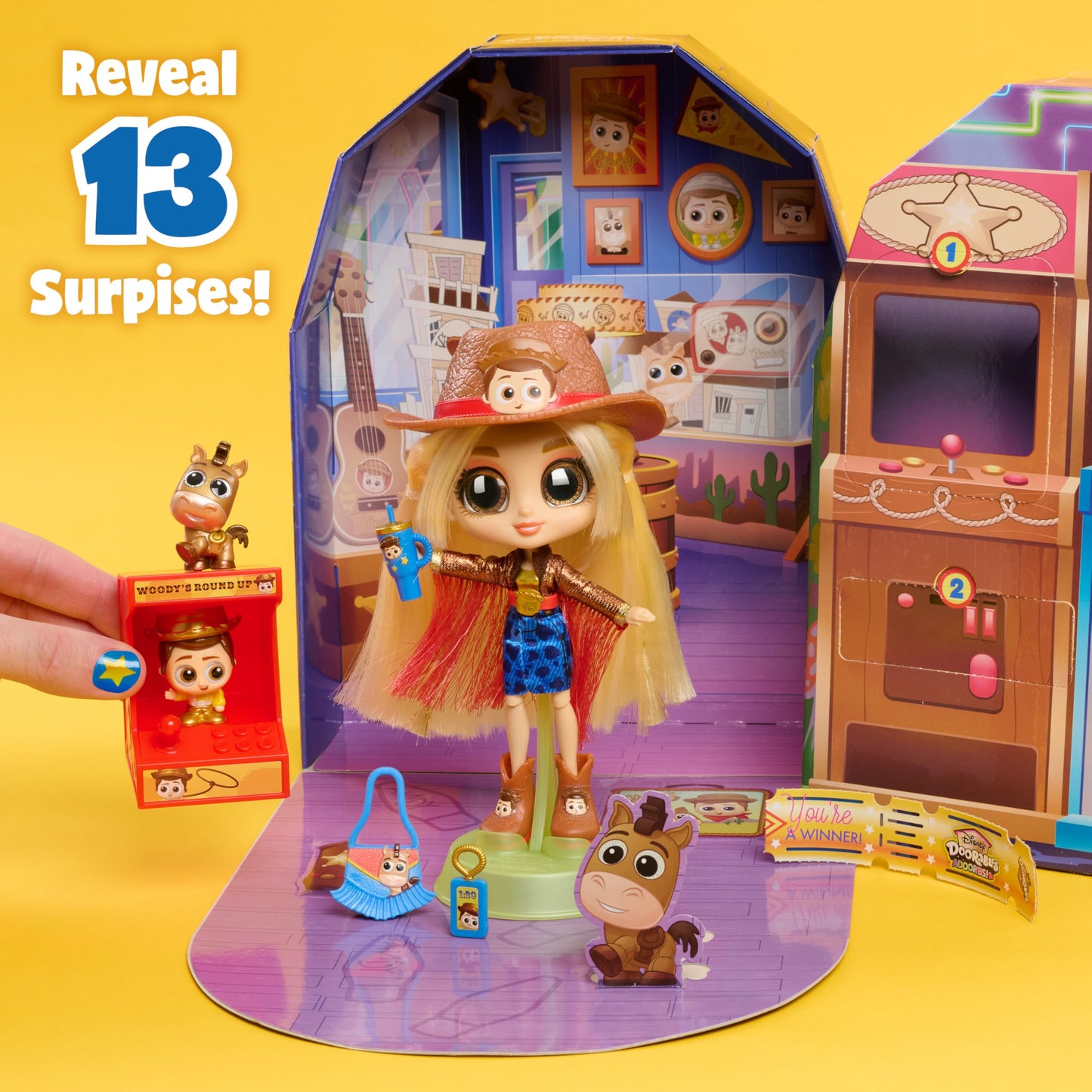 Disney Doorables ADOORBS Toy Story Superfan Doll