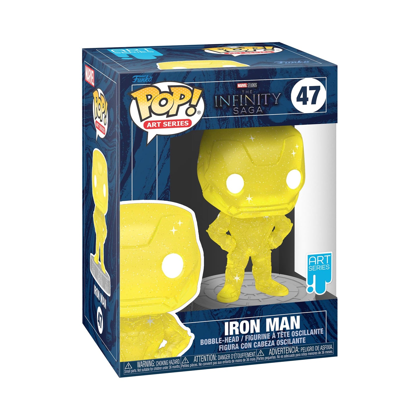 Funko POP! Artist Series: Marvel Infinity Saga - Iron Man (Yellow)