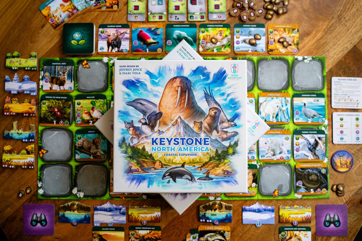 Rose Gauntlet Entertainment: Keystone North America, Ages 10+, 1-2 Players