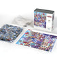 Boardwalk Paris 1000 Piece Jigsaw Puzzle Fun France Landmarks Puzzles with Premium Box, Gift for Adults and Family 19"x26"