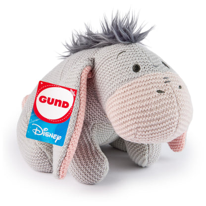 GUND Disney Official Eeyore 10-Inch Knit Plush Toy for Ages 1+