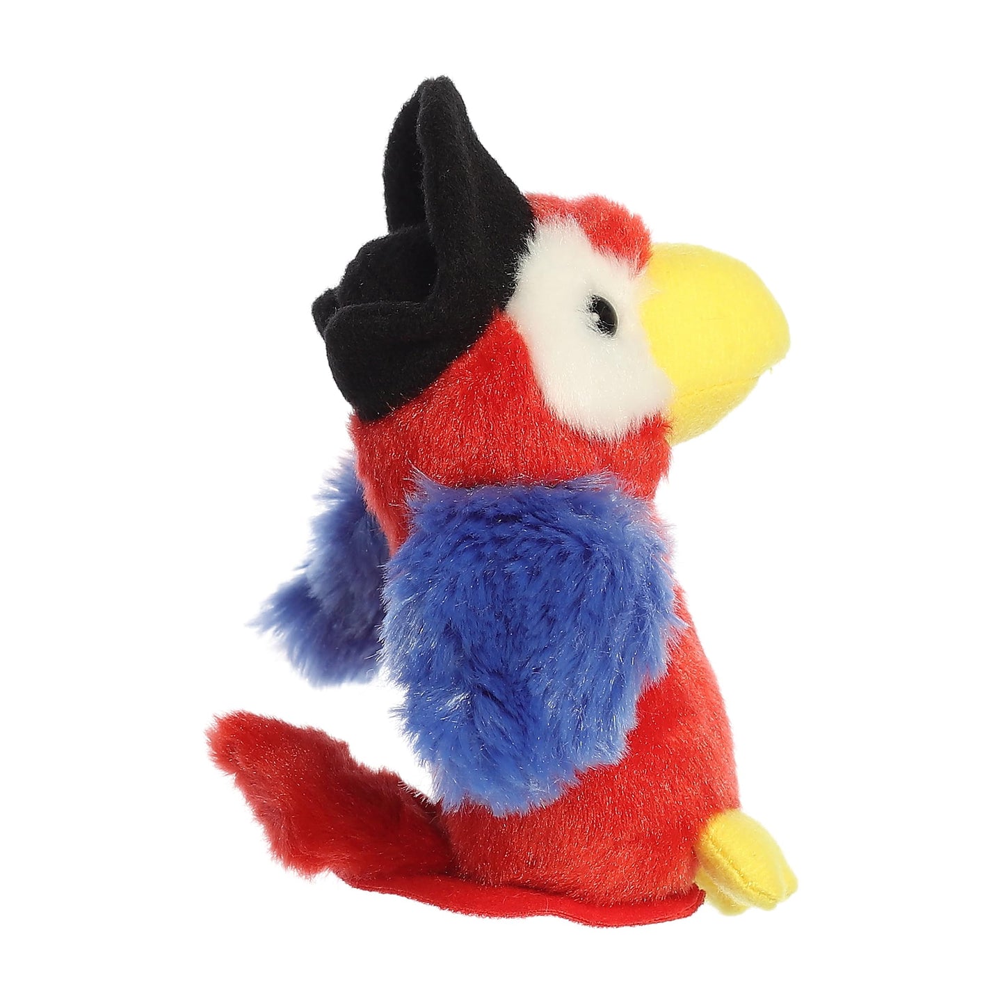 Aurora® Adorable Shoulderkins™ Swashbuckler Parrot™ Stuffed Animal - Fun Buddy that Can Go Everywhere with You - Perfect for Kids 3+ Years