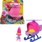 Fisher-Price Imaginext DreamWorks Trolls Toys Poppy's Copter, Helicopter & Figure Playset for Pretend Play Kids Ages 3+ Years