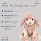 MON AMI Paris The Poodle 9-Inch Stuffed Dog, Soft Puppy Plush Toy Gift
