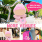 Dolls Clothes and Accessories Suitable for 5.91-6.7inch (15-17cm) Dolls,Dress up Your Doll with Cute and Fashionable Outfits (Pink)