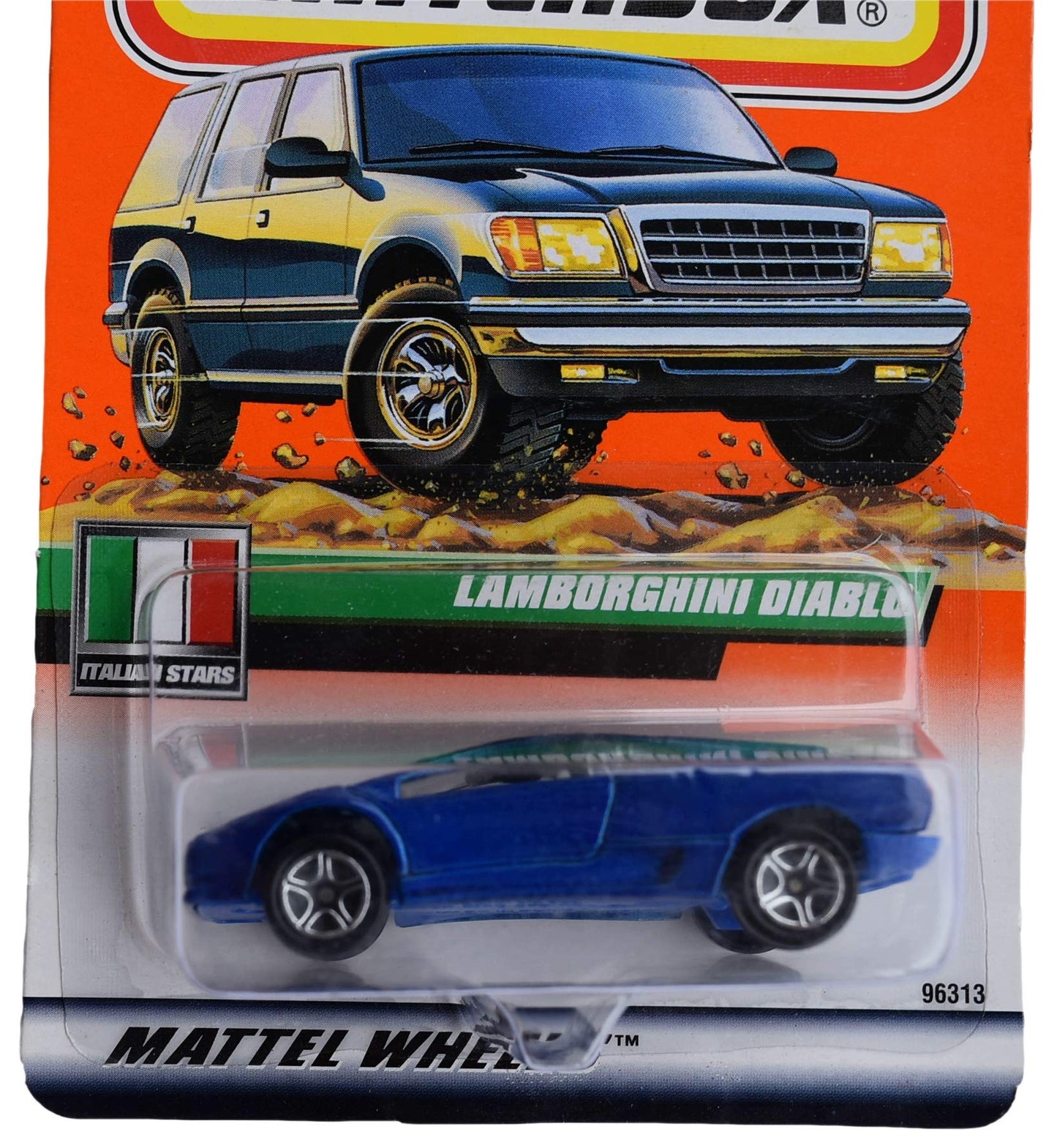 Matchbox Lamborghini Diablo #22, Blue