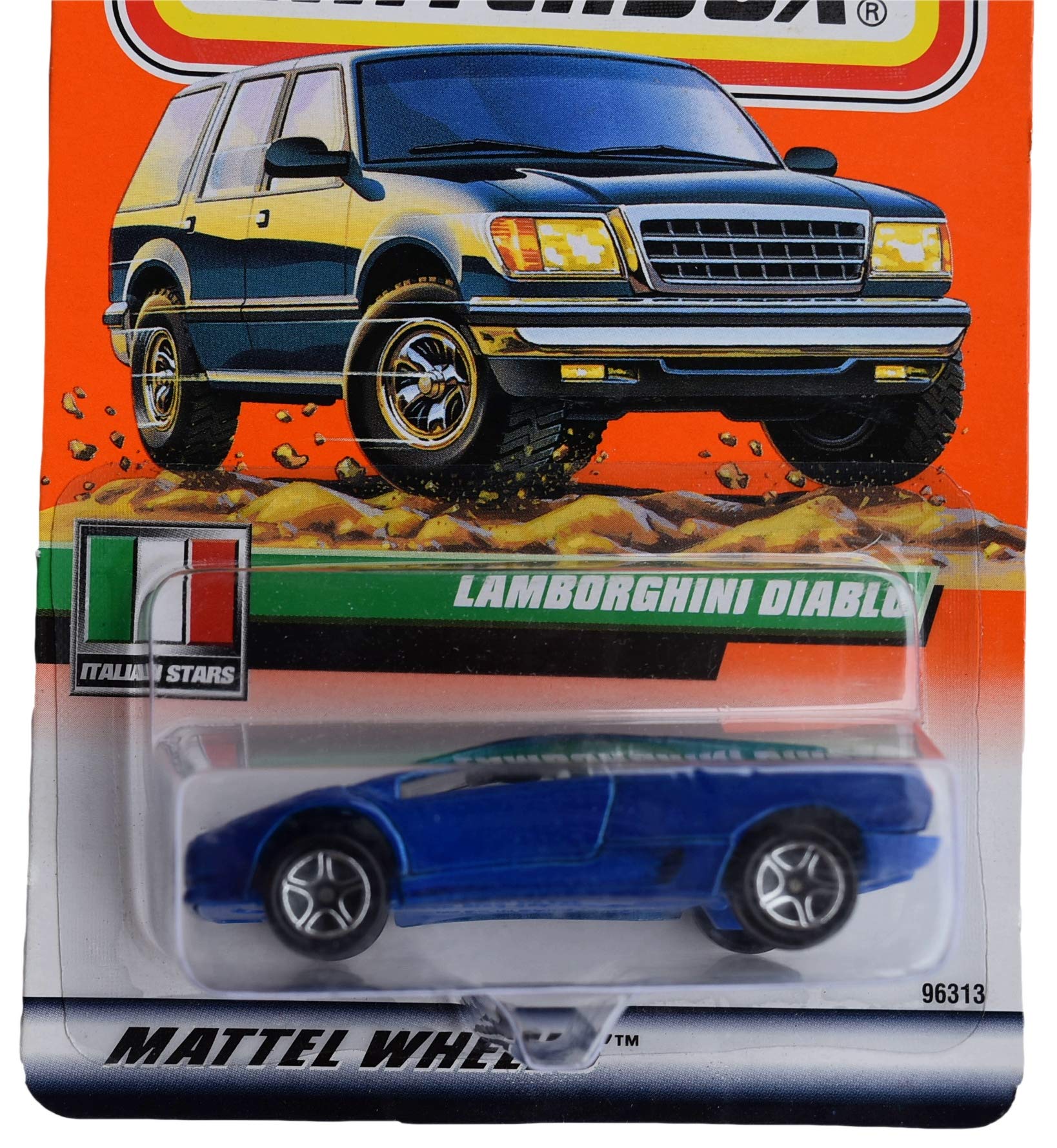 Matchbox Lamborghini Diablo #22, Blue