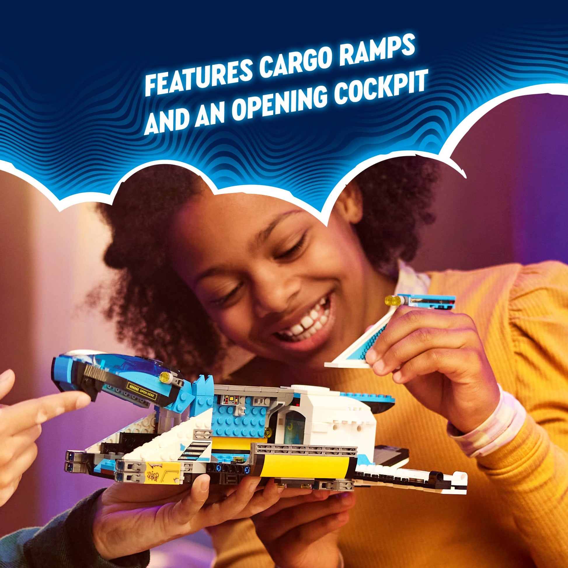 LEGO DREAMZzz Mr. Oz’s Spacebus 71460 Spaceship Toy Building Set, Christmas Toy for Kids, Space Shuttle School Bus, Unique Space Travel Gift for 9+
