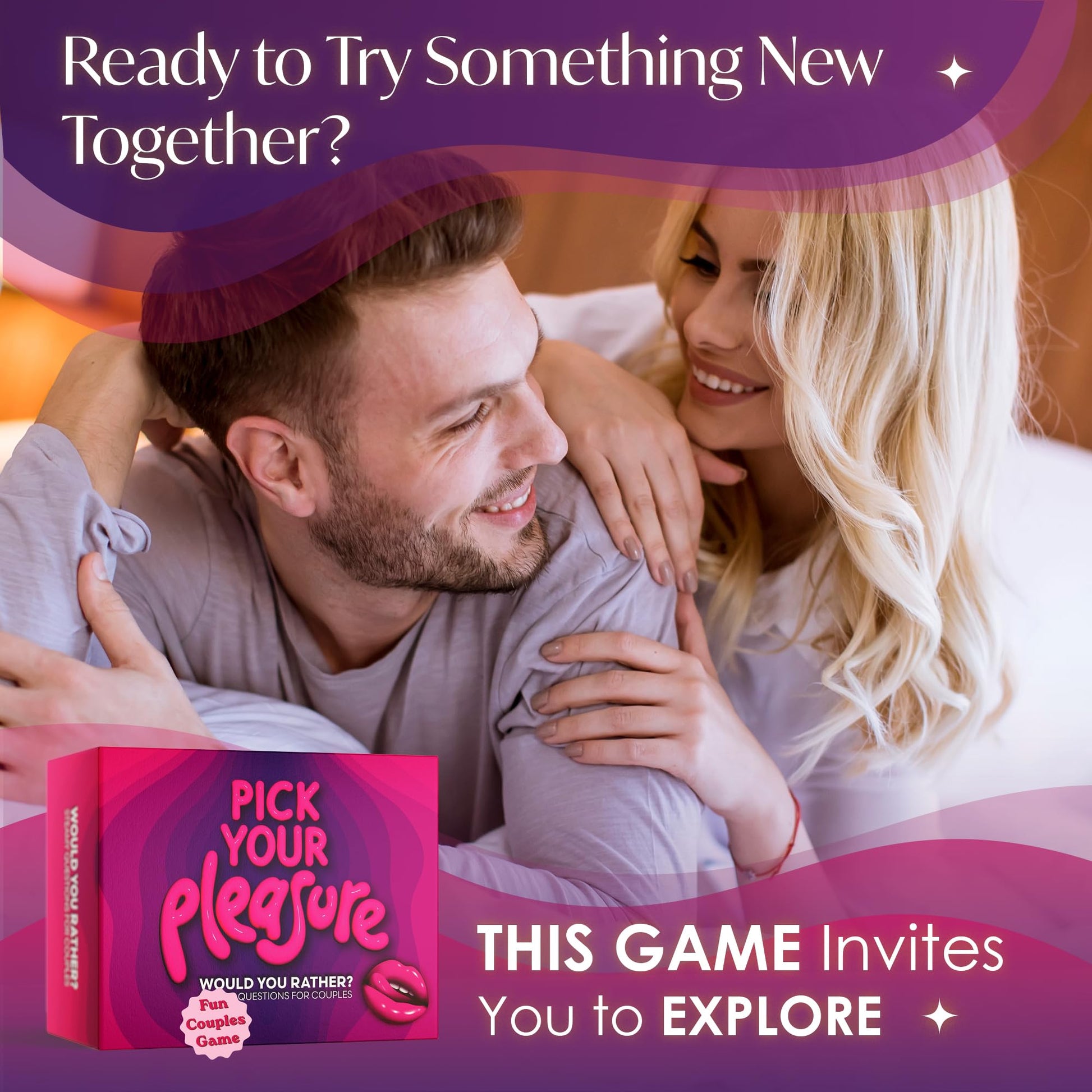 COCO ADULT Playful Would You Rather Card Game for Couples - 200 Spicy Conversation Cards & Date Night Dares | Fun Gaming Cards for Two | Relationship
