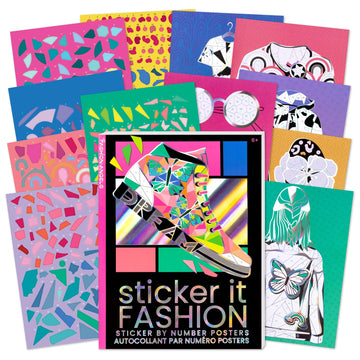 Fashion Angels Sticker It Fashion Sticker by Number Posters