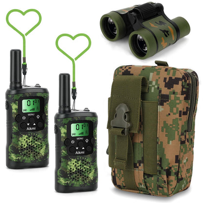Walkie Talkies for Kids Toys for Boys Aged 5+ Outdoor Toys 2 Way Radio 22 Channel 3 Miles Range for Camp Hunt Adventure Game Birthday 6 7 8 9 10 Year