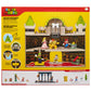 Super Mario Nintendo Deluxe Bowser's Castle Playset with 2.5" Exclusive Articulated Bowser Action Figure, Interactive Play Set with Authentic in-Game