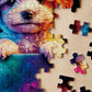 Funny Dog Puzzles for Adults 1000 Pieces, Cute Colorful Puppy Jigsaw Puzzles, Challenging Difficult Animal Puzzles