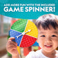 NATIONAL GEOGRAPHIC Kids Jumbo Cardboard Building Blocks - 40 Heavy-Duty Bricks in 3 Sizes, Build & Learn with Game Spinner & Activity Cards for Kids