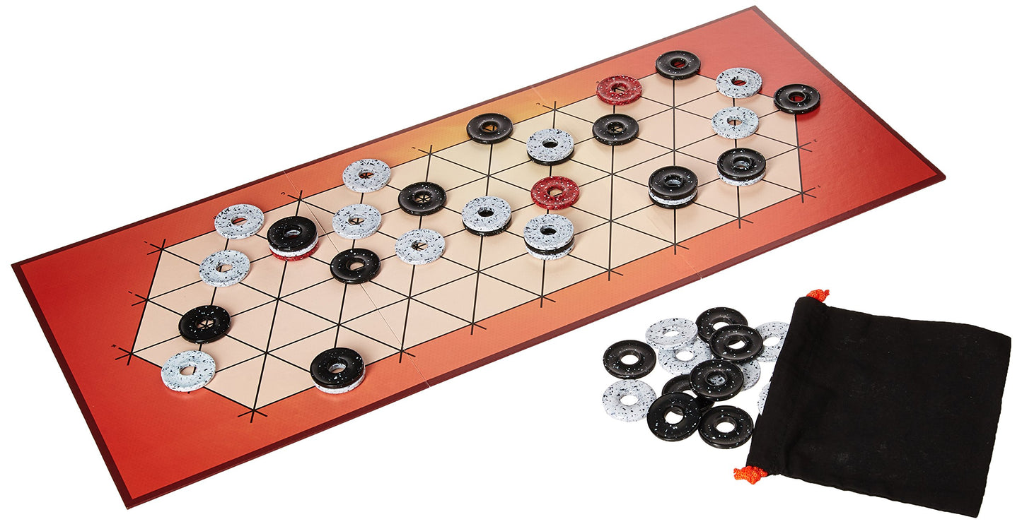 Rio Grande Games Dvonn Abstract Strategy 2 Player Stacking Board Game