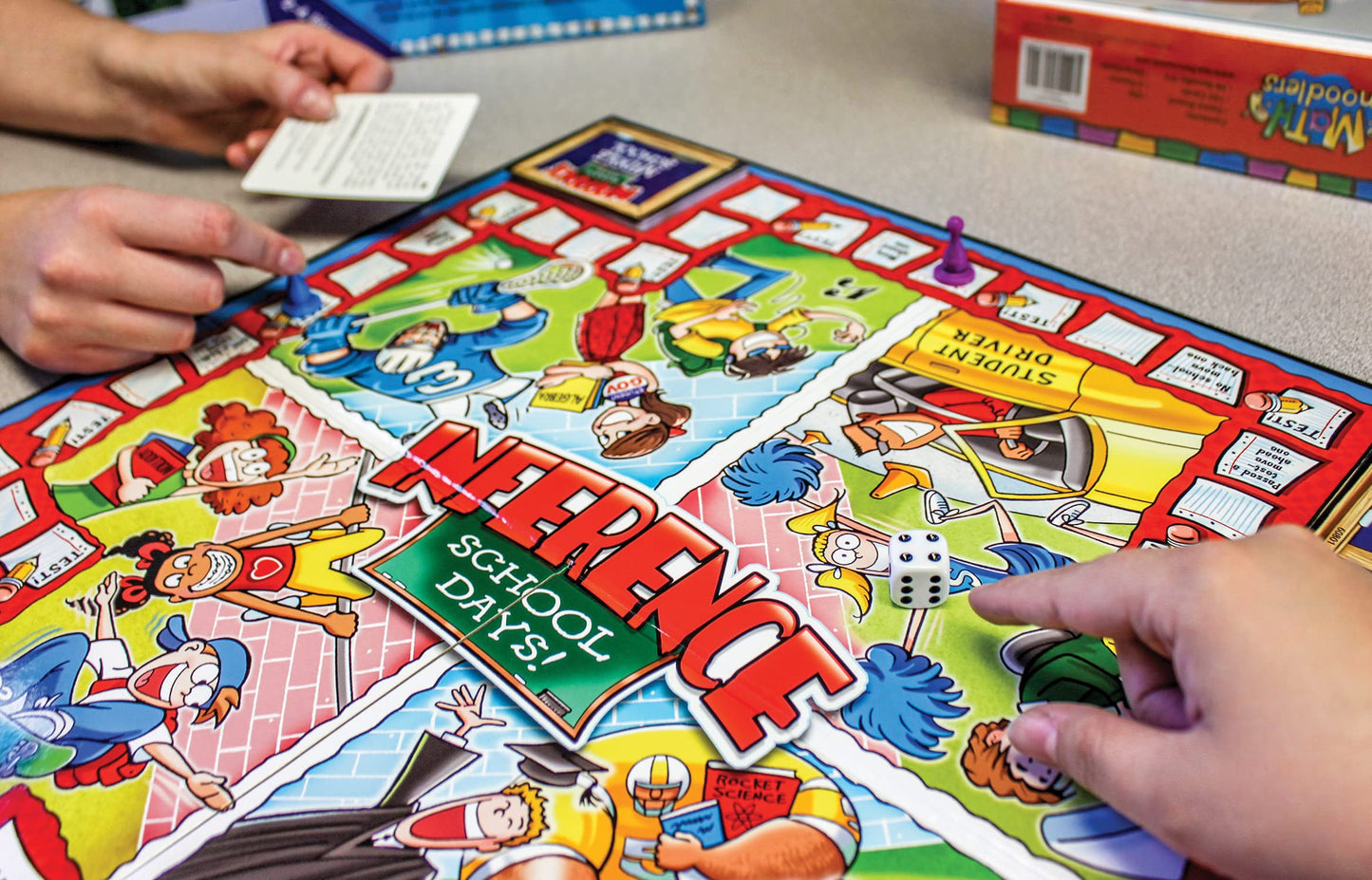 Edupress Inference School Days Game, Blue Level, 2-4 Players, Ages 8+, EP60801