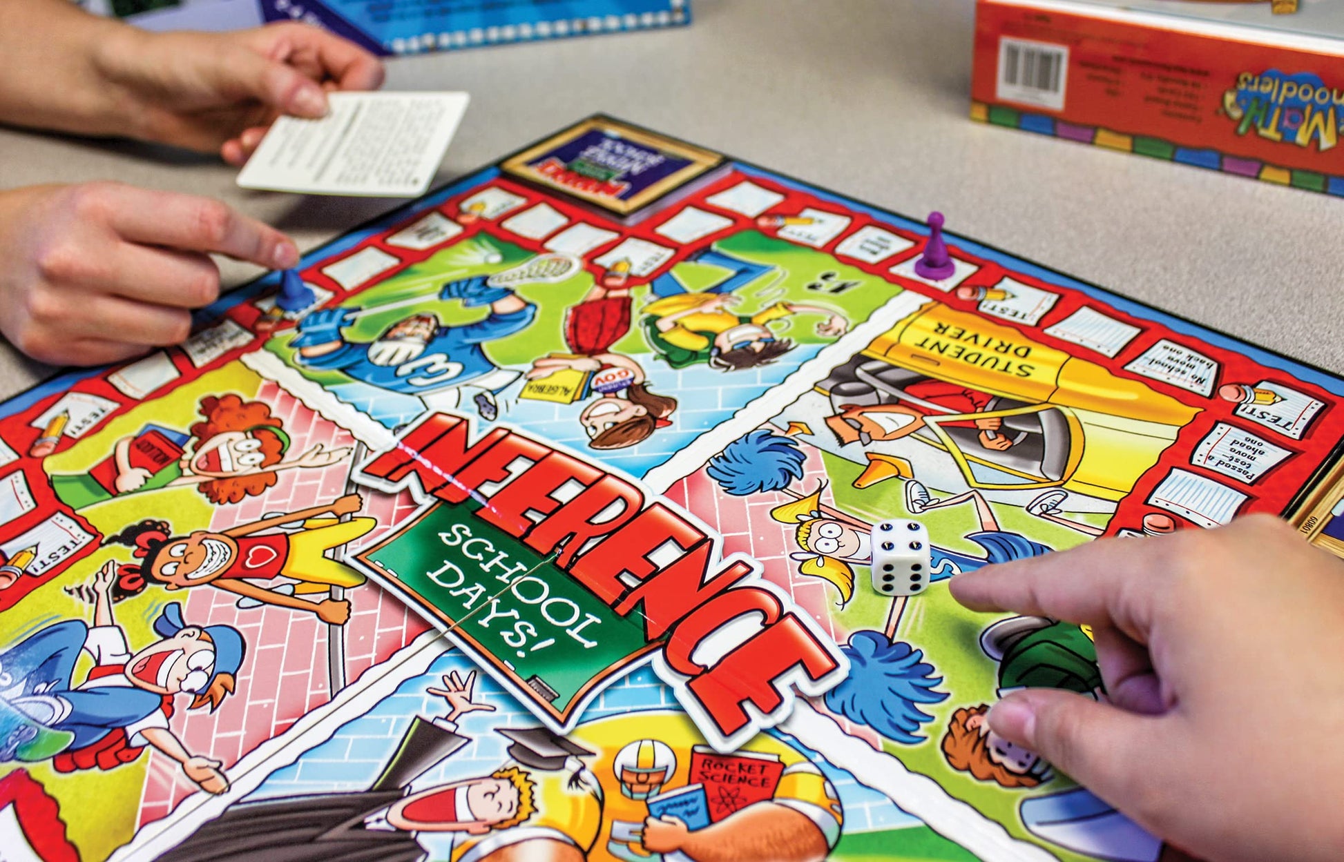 Edupress Inference School Days Game, Blue Level, 2-4 Players, Ages 8+, EP60801