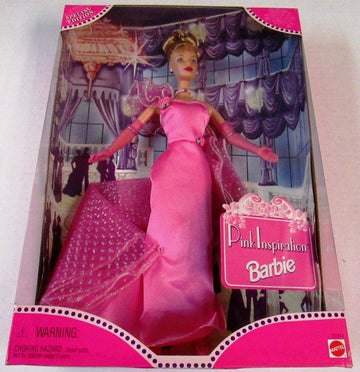 Mattel 1998 Toys R Us Pink Inspiration Blonde Barbie