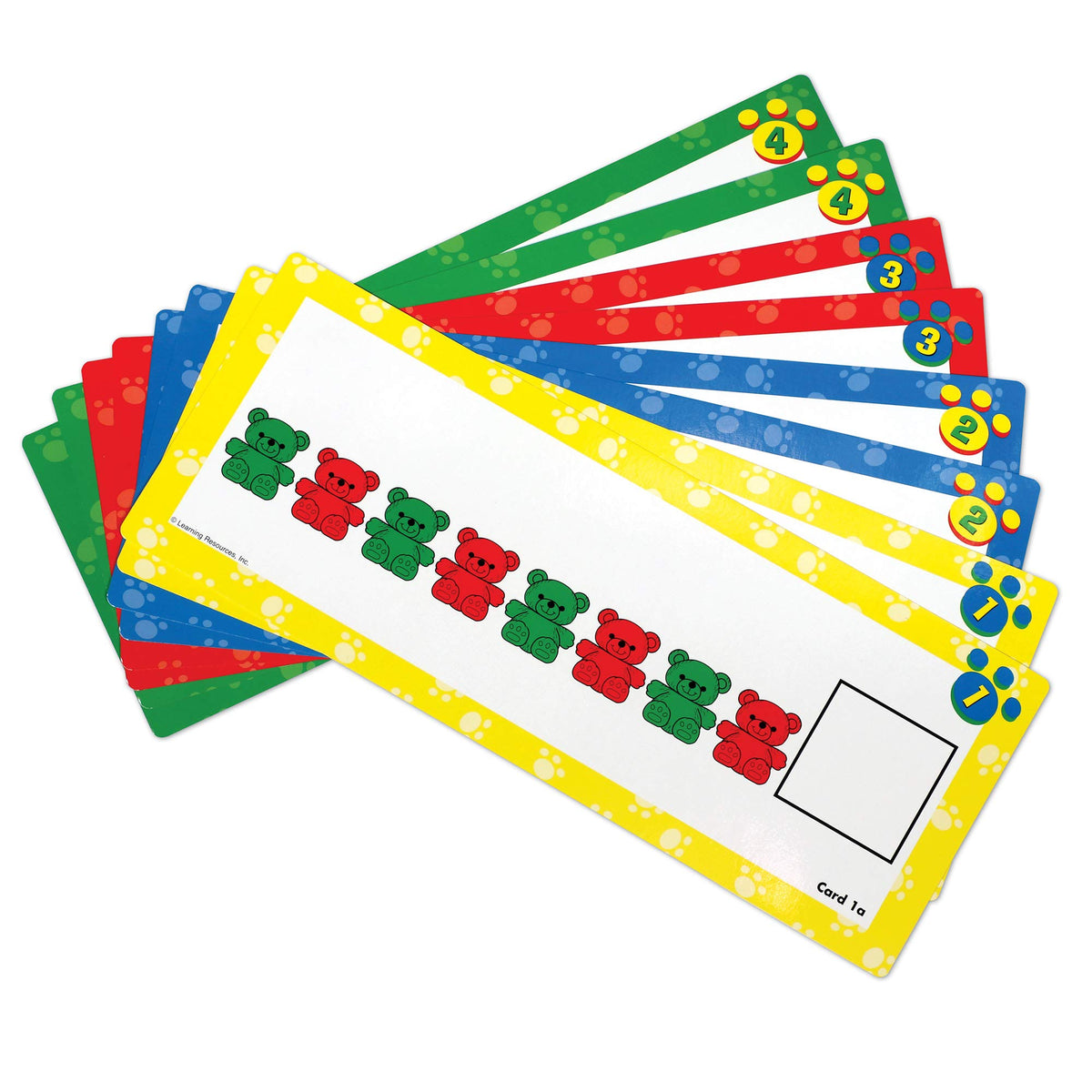 Learning Resources Three Bear Family Pattern Cards
