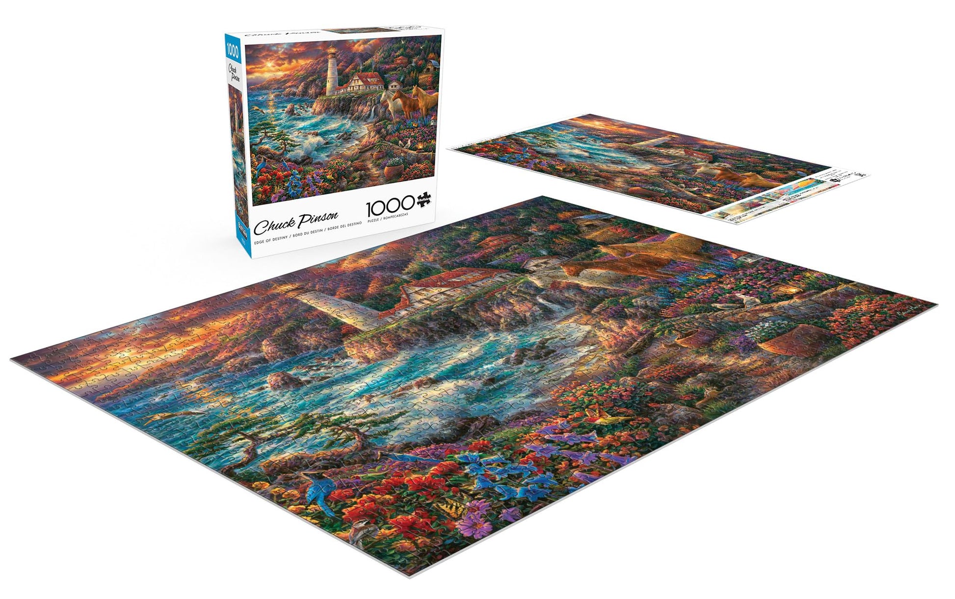 Buffalo Games - Edge of Destiny - 1000 Piece Jigsaw Puzzle for Adults