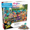 Buffalo Games - Aimee Stewart Merry Mushroom Cottage - 1000 Piece Puzzle