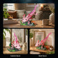 Axolotl Building Set, Compatible with LEGO Animals, Axolotl Toy Building Blocks with Movable Joints & Display Base, Marine Animal Decor Model Kit