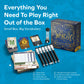 ALLPLAY Wordsy Board Game - Play All The Big Words You've Always Wanted to - Makes You Feel Smart - Rewards Quick Thinking - Great for Adults