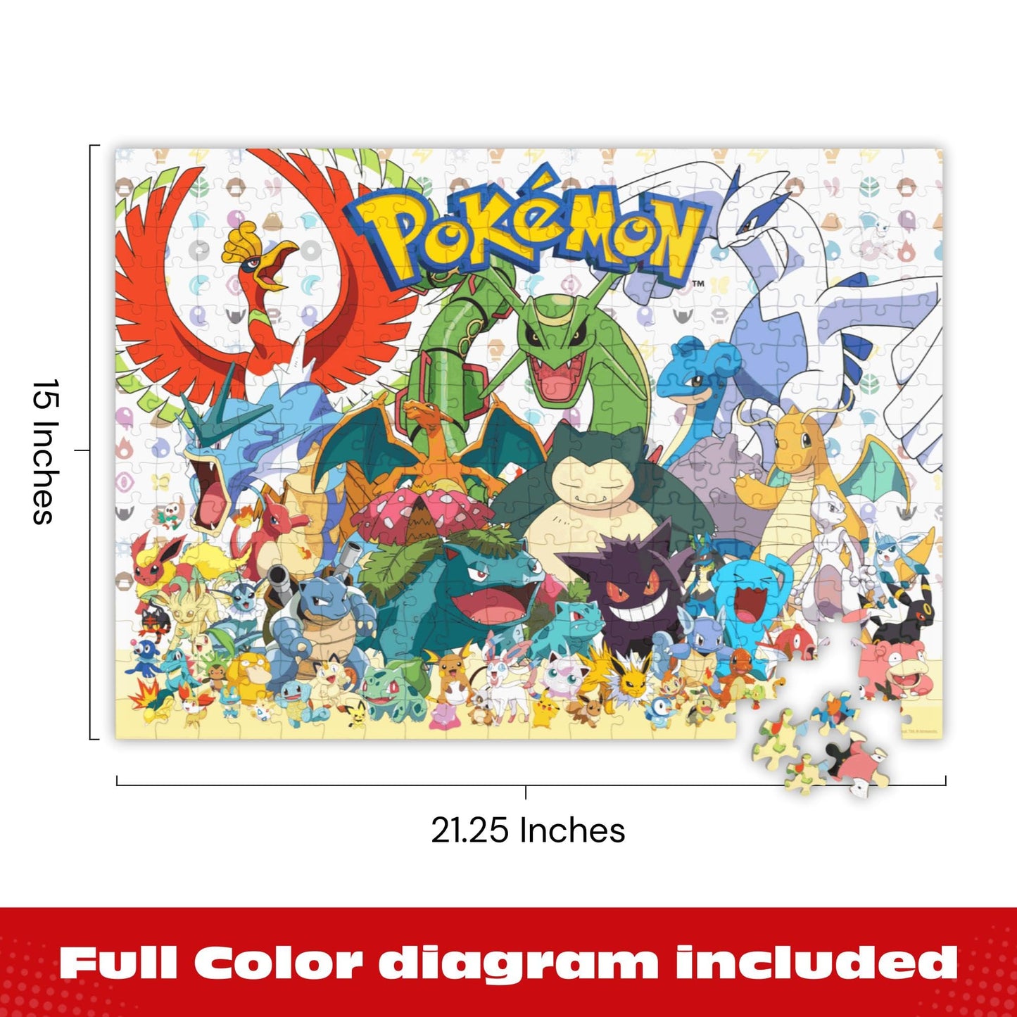 Buffalo Games - Pokémon Fan Favorites - 300 Piece Jigsaw Puzzle for Adults