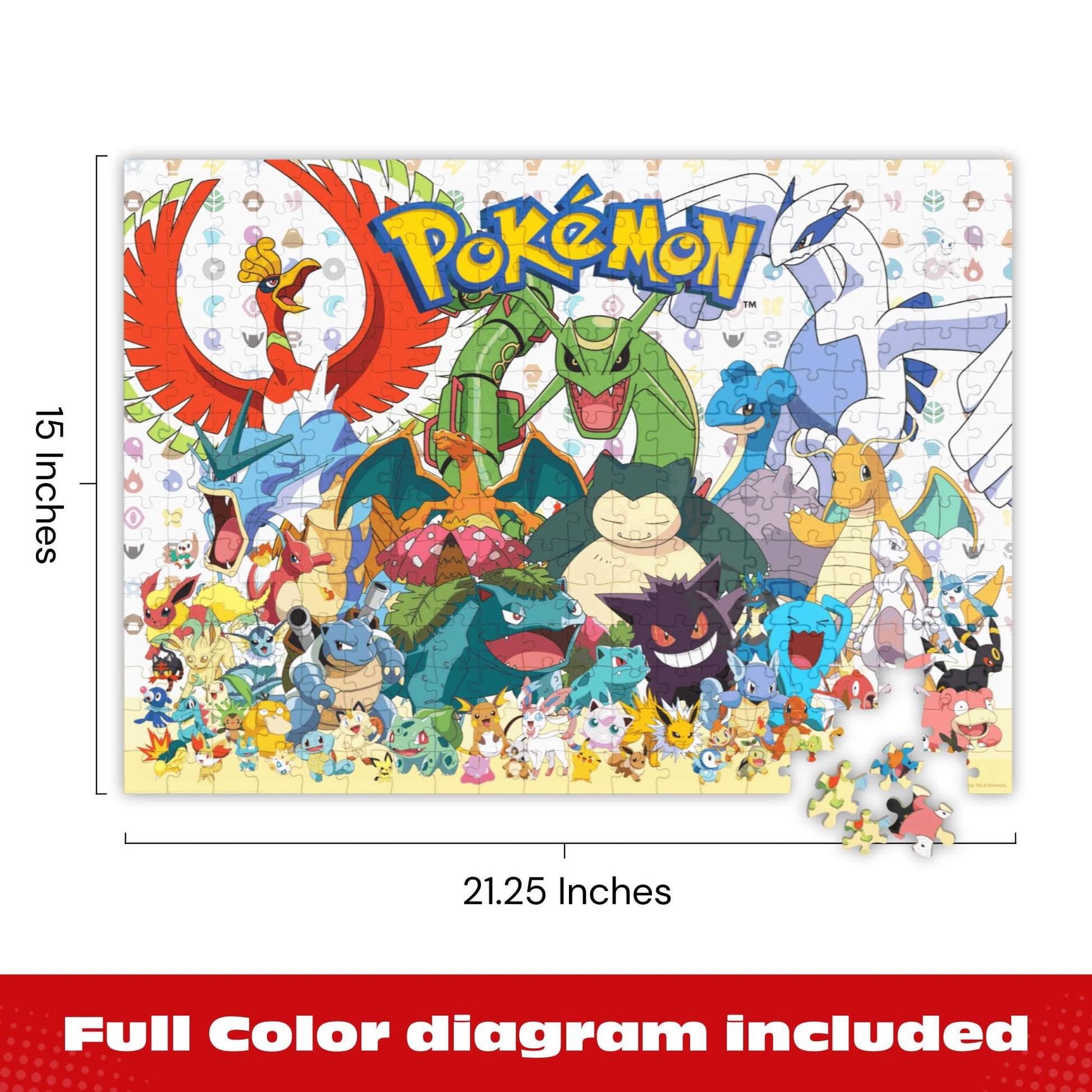 Buffalo Games - Pokémon Fan Favorites - 300 Piece Jigsaw Puzzle for Adults
