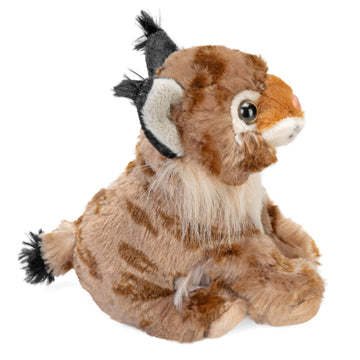 Wild Republic Lynx Baby Plush, Stuffed Animal, Plush Toy, Gifts for Kids, Cuddlekins, 8 inches
