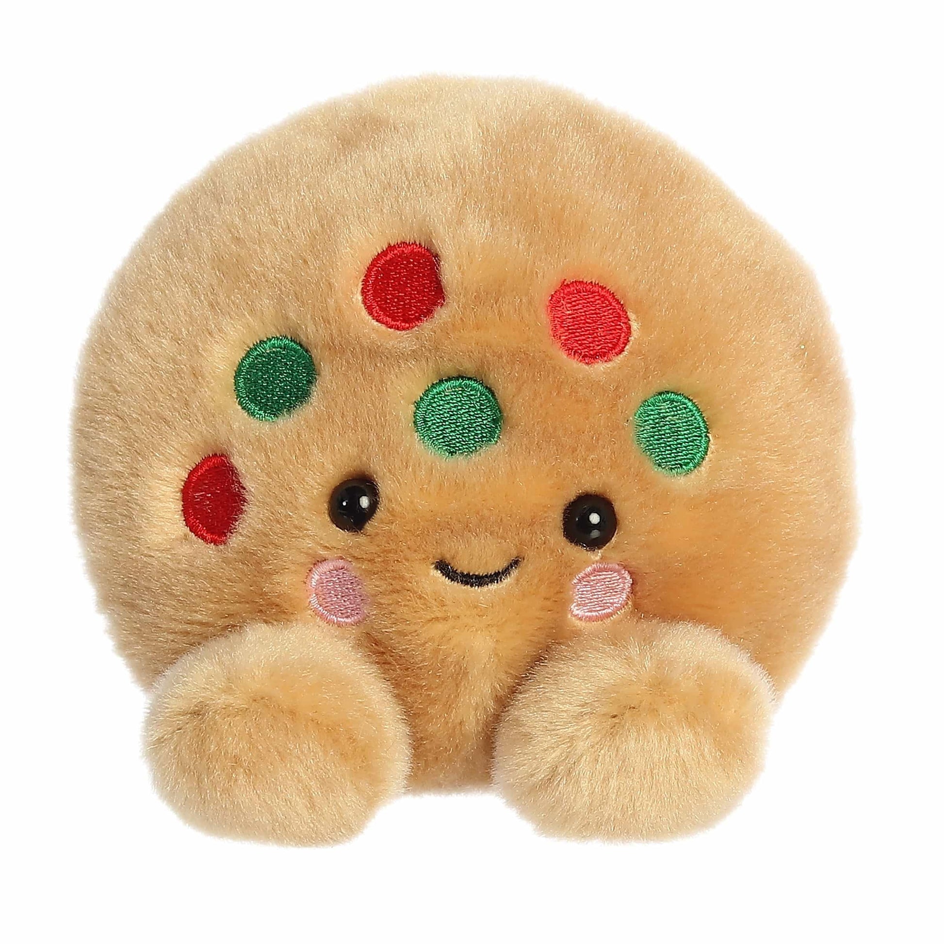 Aurora® Festive Palm Pals™ Kringle Cookie™ Stuffed Animal - Fun Collectible Plush for Kids and Adult Collectors - Perfect for Holiday Decorations or