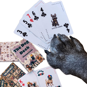 Truwnorth The Dog Deck Premium Playing Cards, Poker Size Standard Index, Luxury Playing Cards